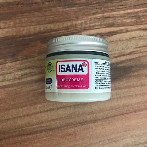 Isana deodorant