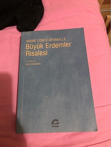 Andre Comte-Sponville Büyük Erdemler Risalesi kitabı