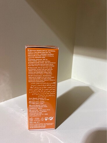  Beden Renk Avon Anew SPF 50 güneş koruyucu krem