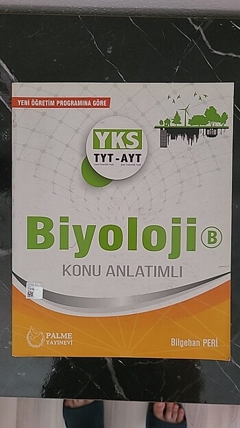 Palme Yayınları TYT-AYT Biyoloji Konu Anlatım Kitabı 