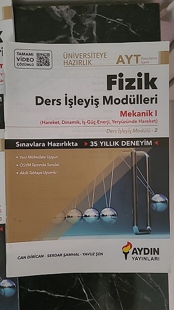  Aydın Yayınları AYT Fizik Ders İşleyiş Modülleri 