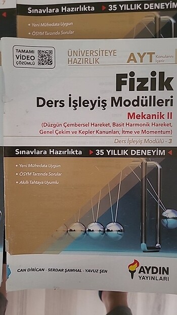  Beden Aydın Yayınları AYT Fizik Ders İşleyiş Modülleri 