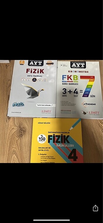 Limit fizik Nihat bilgin fasikül