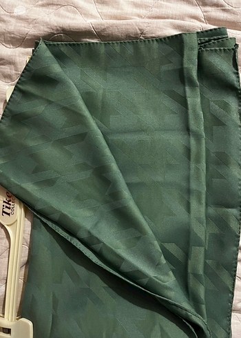 Drapeli Kadın şal - Koyu Haki - Görsel 2