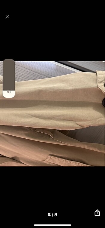 xs Beden camel Renk Zara trençkot