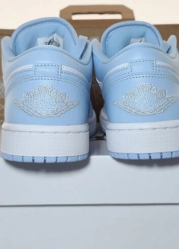 39 Beden mavi Renk Nike Air Jordan 1 Low Aliminium