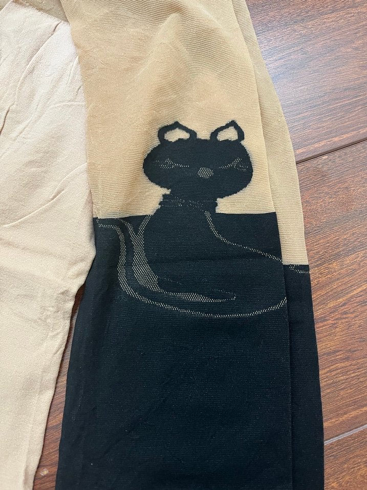 Baskılı kadın Külotlu Çorap - Görsel 2