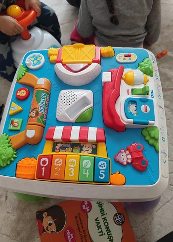 Renkli Eğitici Aktivite Masası Oyuncağı - Görsel 3