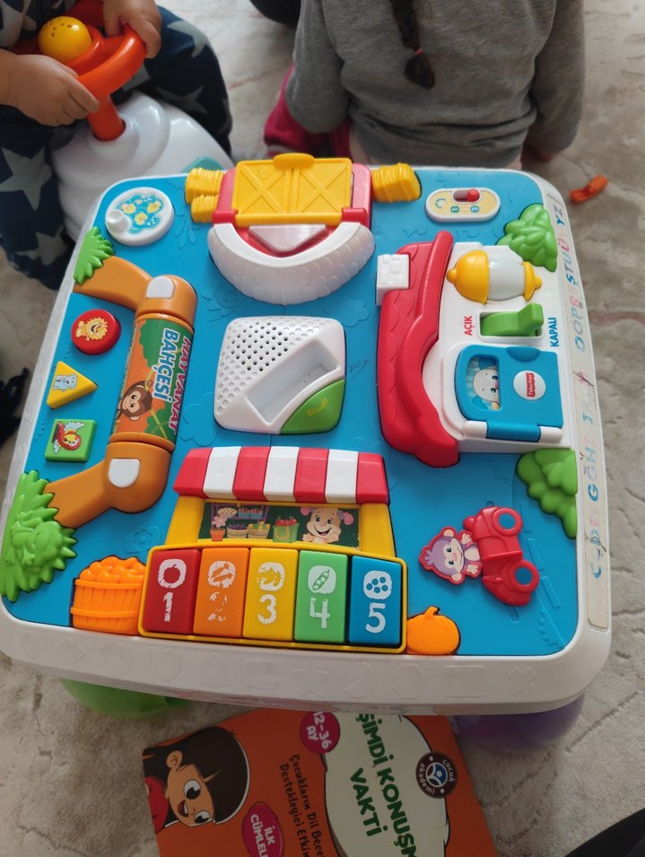 Renkli Eğitici Aktivite Masası Oyuncağı - Görsel 3