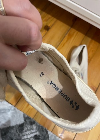 Superga Krem süperga kadın