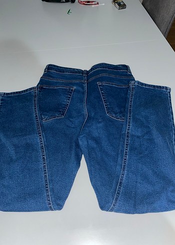 38 Beden mavi Renk Mavi Kadın Denim mom Jean