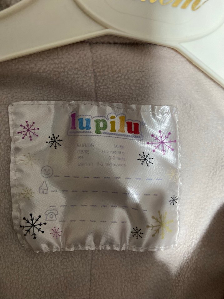 Mor Bebek Kız Tulumu Kapüşonlu - Görsel 3