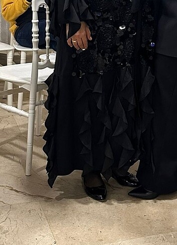 Payetli abaya 