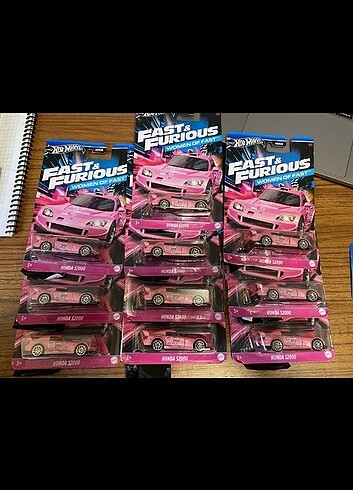 Hot Wheels S2000 Suki Pembe Fast Furious
