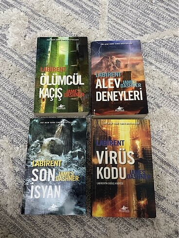 Labirent serisi ilk 4 kitap