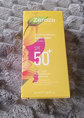 Diğer Zaroza SPF 50+ BlemishBlock Güneş Kremi 50ml