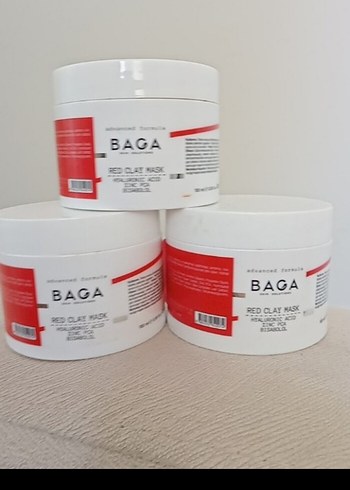 BAGA Kırmızı Kil Maskesi adet fiyatı