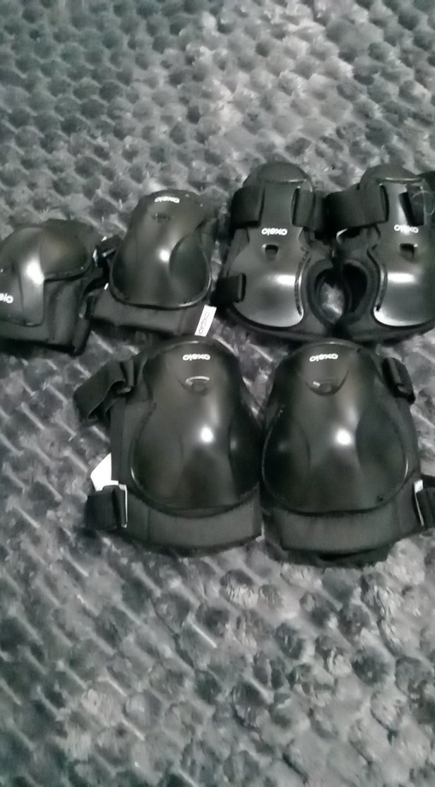 Siyah Desenli Motosiklet Diz Koruyucu - Görsel 3