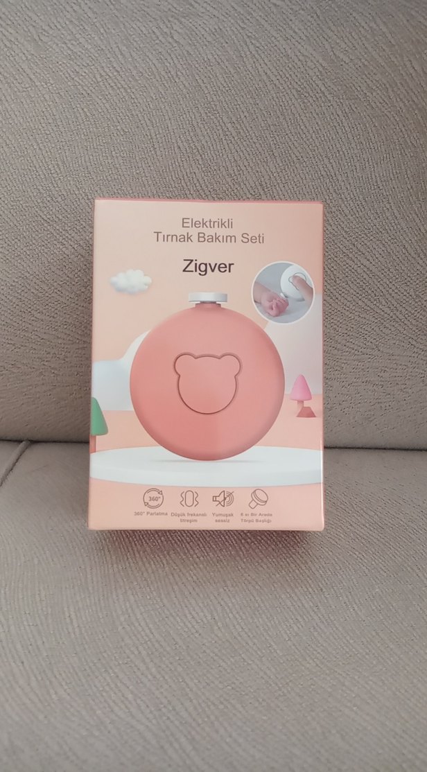 Zigver Elektrikli Pembe Tırnak Bakım Seti - Görsel 3
