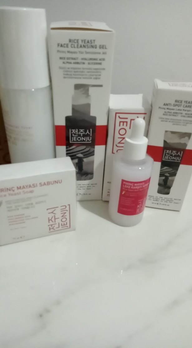 JEONJU Pirinç Mayası Erkek Cilt Bakım Seti - Görsel 2