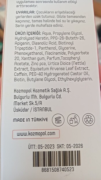 Saç bakım yağı - Görsel 4