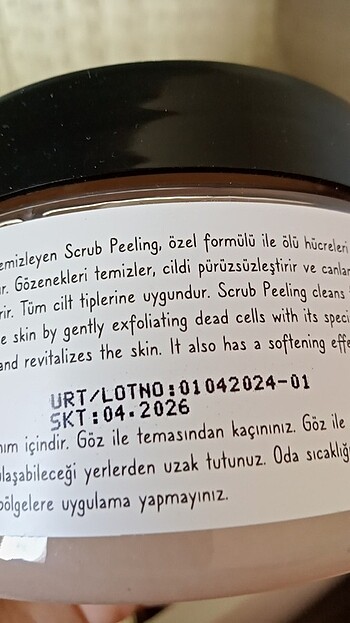 Maske peeling  - Görsel 4