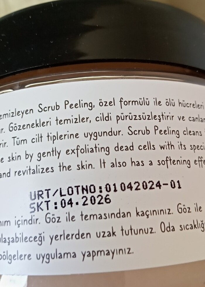 Maske peeling  - Görsel 4