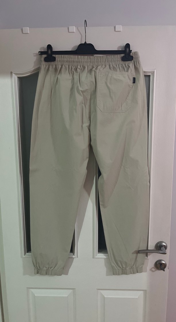 Bej Rahat Kesim Kısa erkek Pantolon - Görsel 2