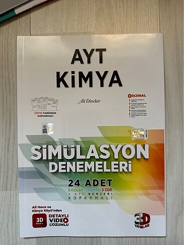 3d ayt kimya denemesi