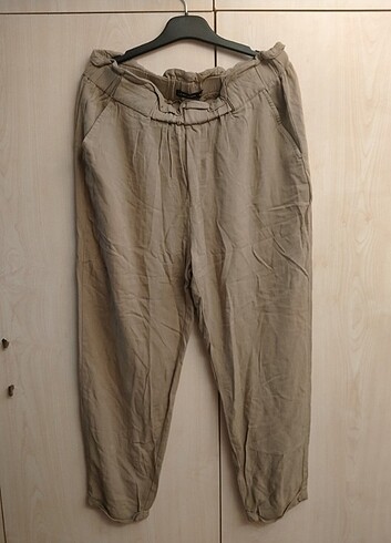 LC Waikiki LCW haki yeşil tiril pantolon