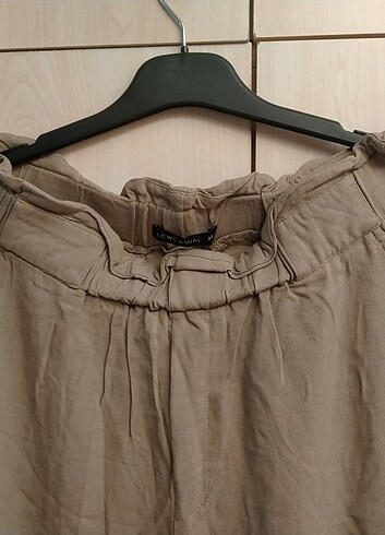44 Beden haki Renk LCW haki yeşil tiril pantolon