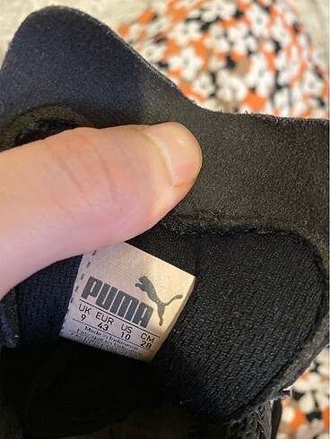 43 Beden siyah Renk Puma erkek spor ayakkabı