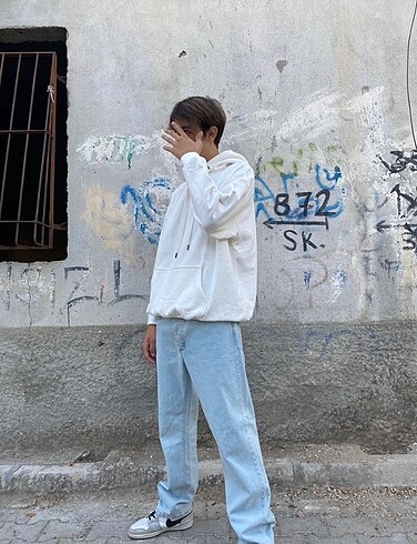 Unisex Oversize Basic Hoodie