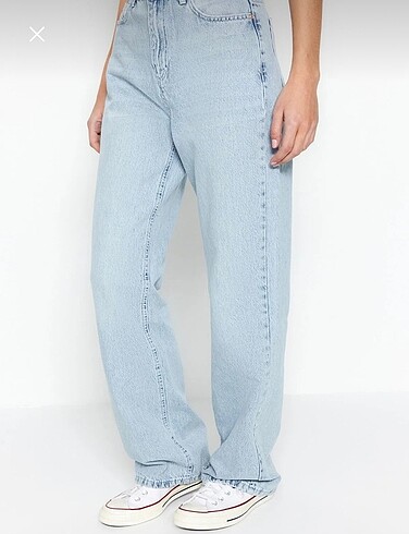 yüksek bel wide leg jeans