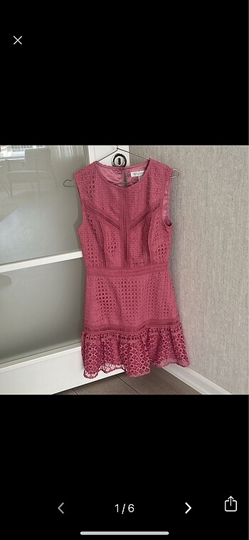 Forever new pembe abiye elbise