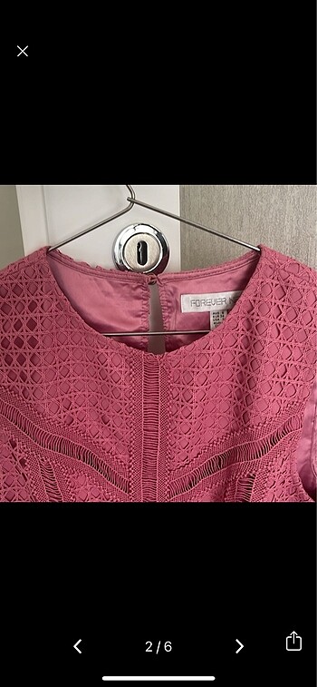 Forever New Forever new pembe abiye elbise