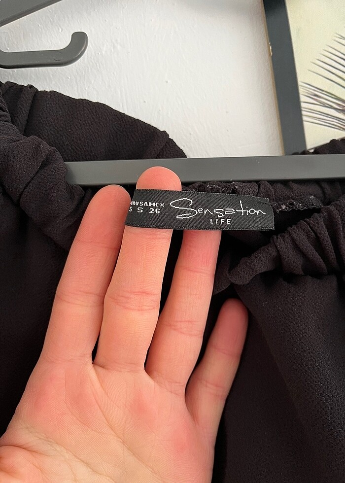 Siyah bluz - Görsel 4