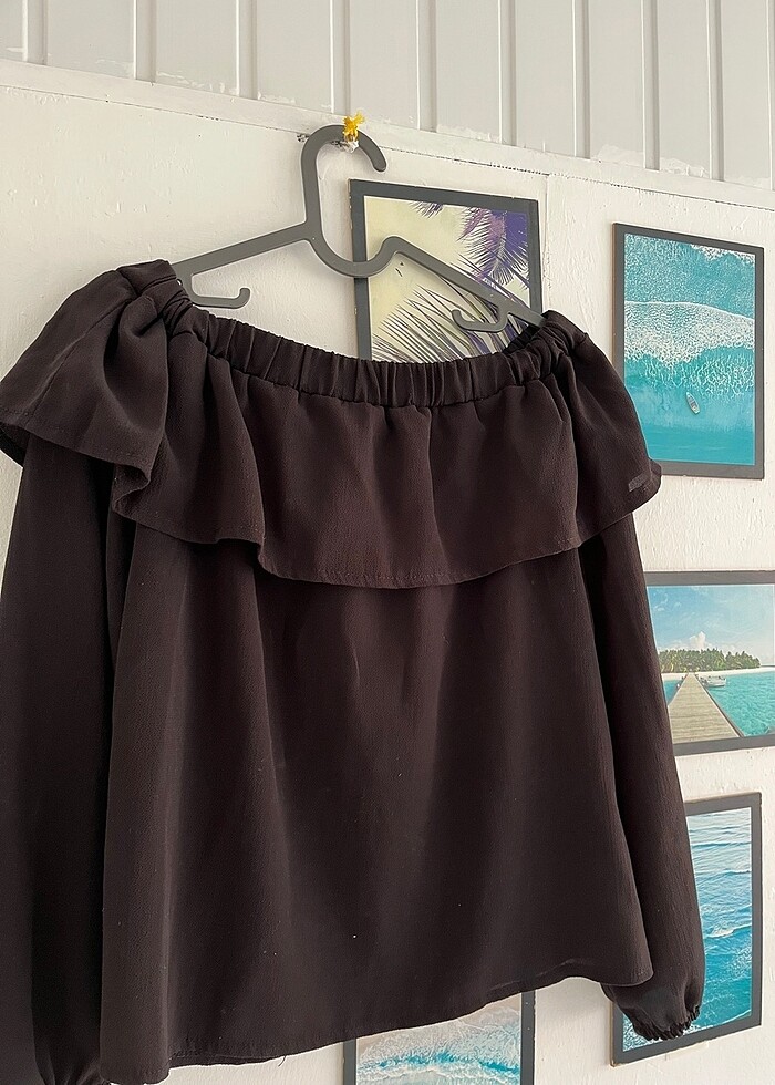 Siyah bluz - Görsel 3