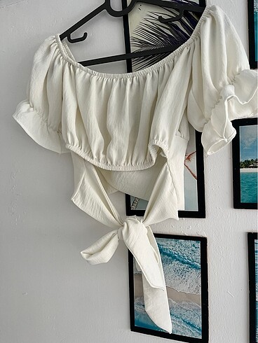 Beyaz bluz - Görsel 6