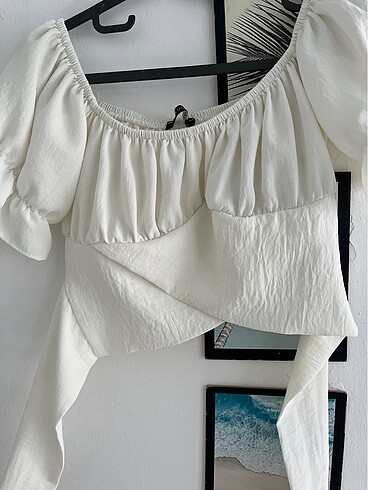 Beyaz bluz - Görsel 5