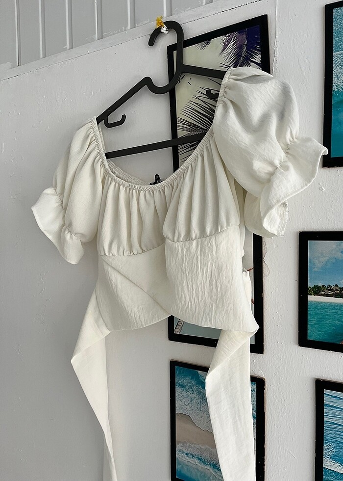 Beyaz bluz - Görsel 2