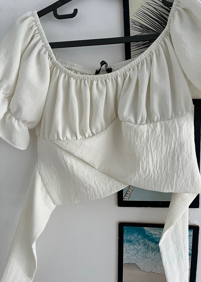 Beyaz bluz - Görsel 5