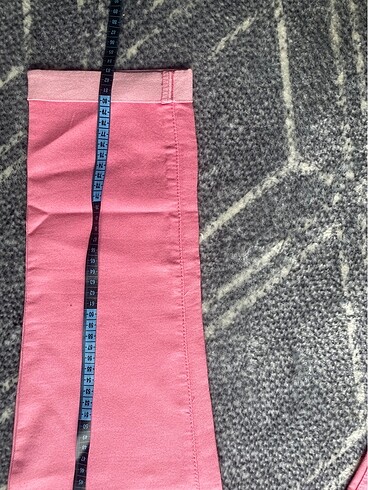 29 Beden Bayan kapri pembe pantolon
