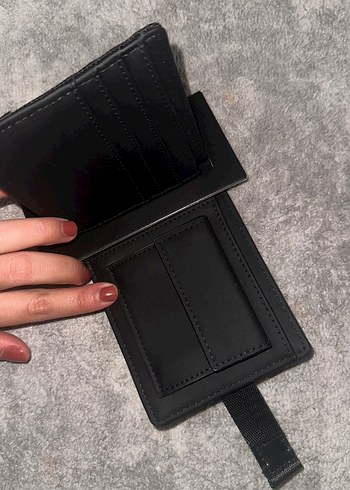 PULL&BEAR Siyah Erkek Cüzdan - Görsel 3