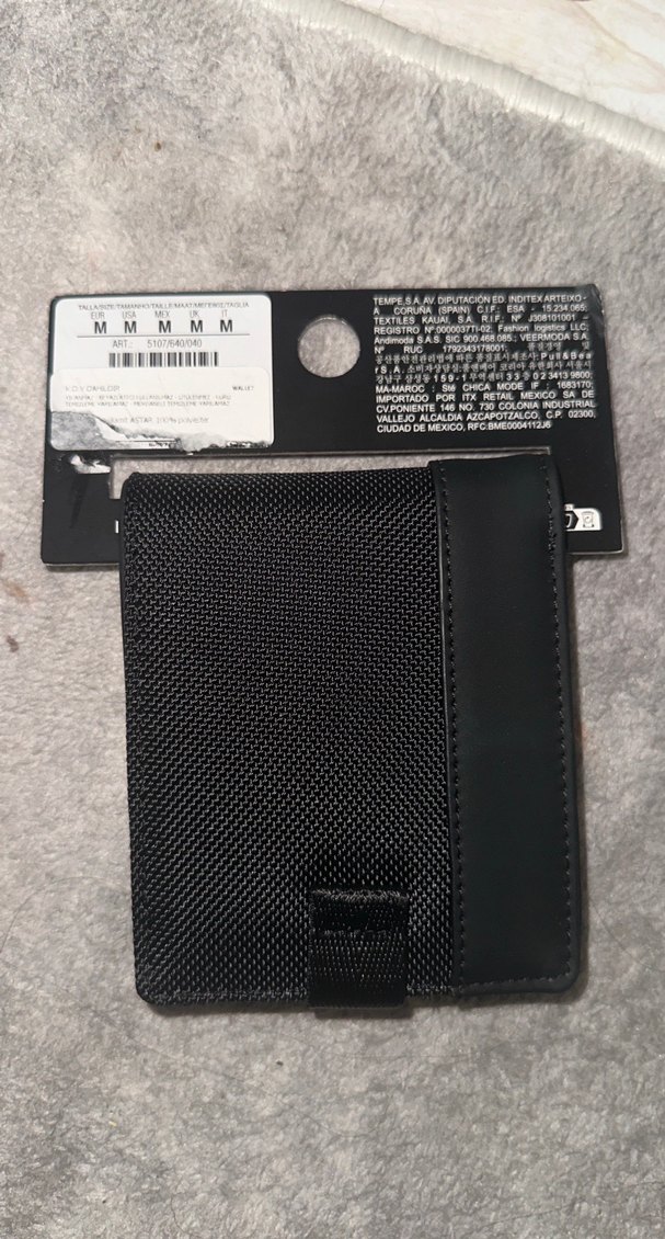 PULL&BEAR Siyah Erkek Cüzdan - Görsel 2