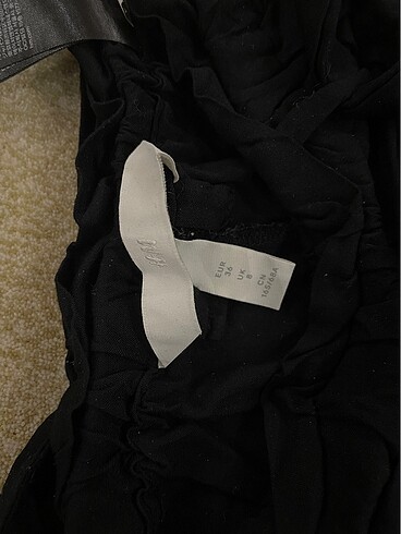 H&M Siyah havuç pantolon