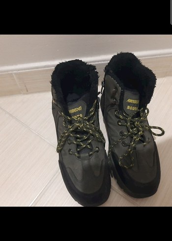 Kürk Astarlı Kamuflaj Erkek Outdoor Botları - Görsel 2