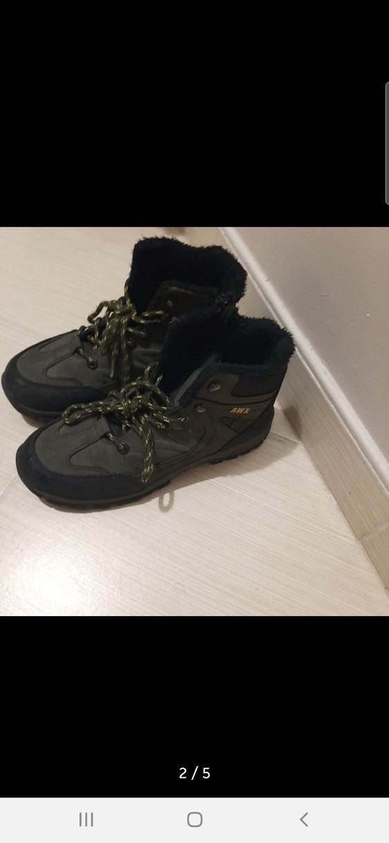 Kürk Astarlı Kamuflaj Erkek Outdoor Botları - Görsel 3