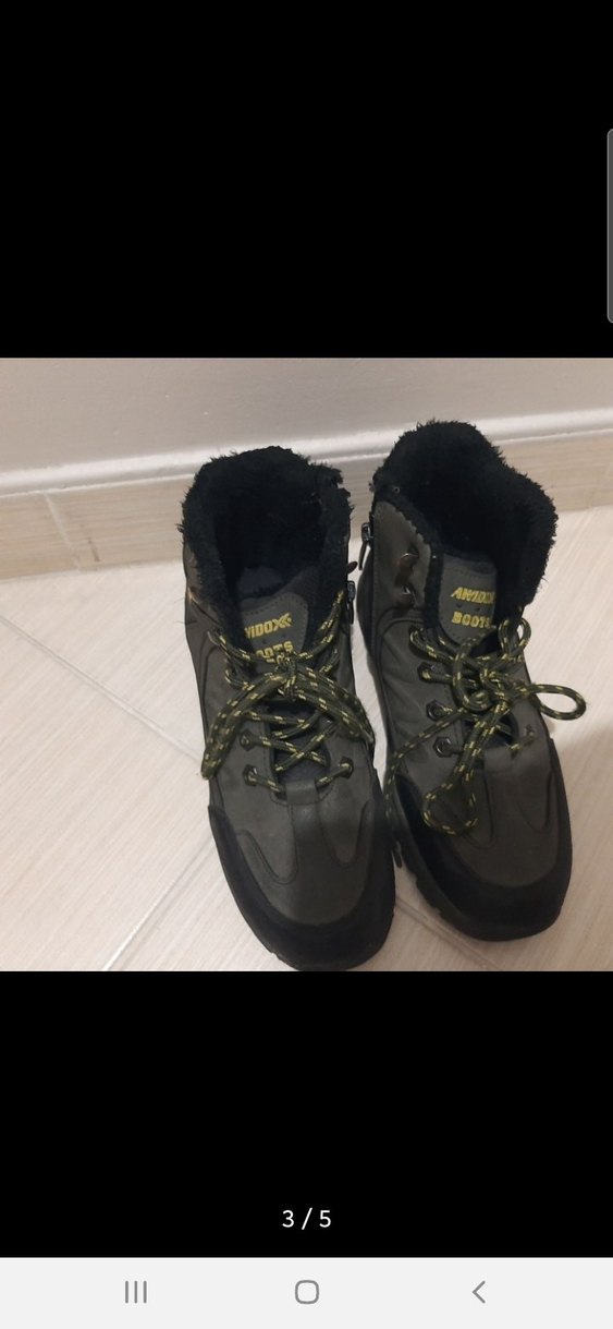 Kürk Astarlı Kamuflaj Erkek Outdoor Botları - Görsel 2