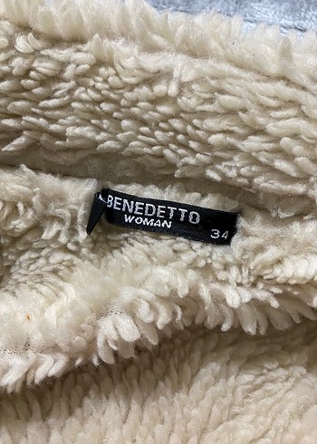 Düğmeli Kahverengi Süet Kadın Ceket - Görsel 3